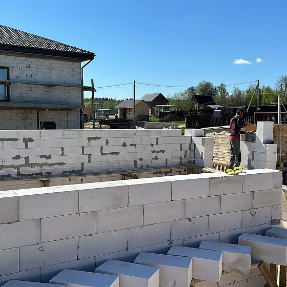 УШП (утеплённая шведская плита) для дома на дачном участке