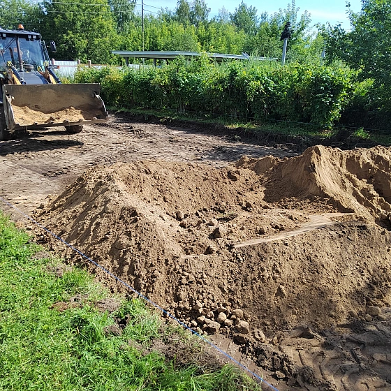 УШП (утеплённая шведская плита) для дома на дачном участке