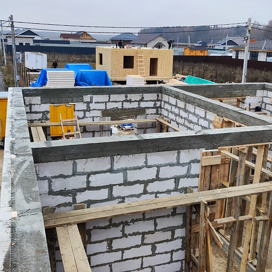 УШП (утеплённая шведская плита) для дома на дачном участке