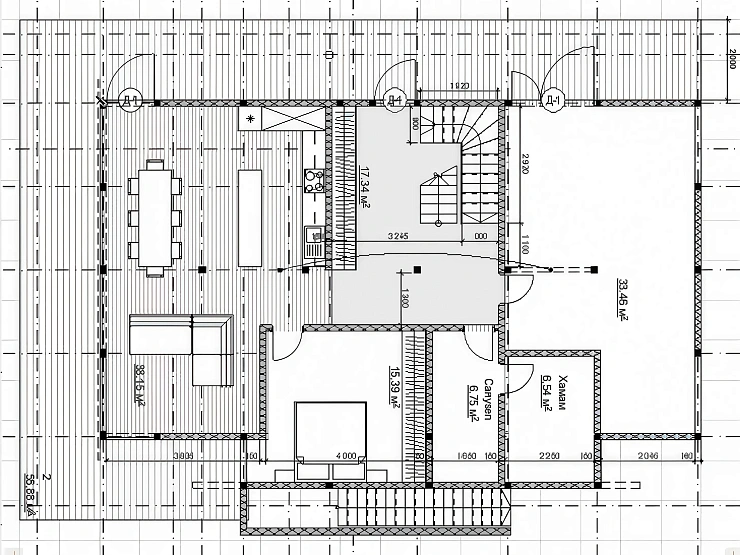 Монолитная плита 18×18 м